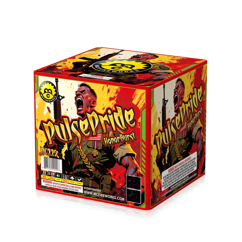 Pulsepride Honorburst 25 Schüsse 200G Kuchen -Sortiment MC229A