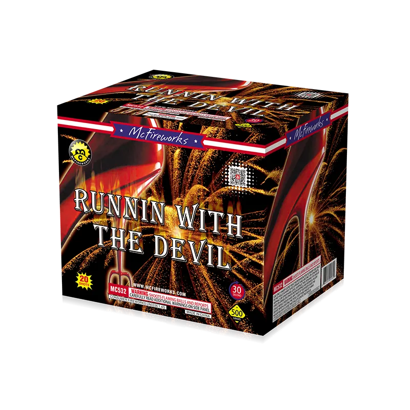Runnin mit dem Devil 20 Shots 500G Cake MC532