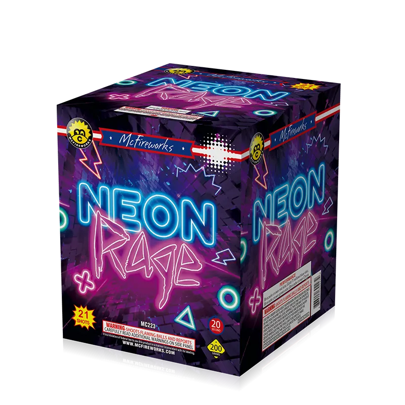 Neon Rage 21 Schüsse 200G Kuchen MC223