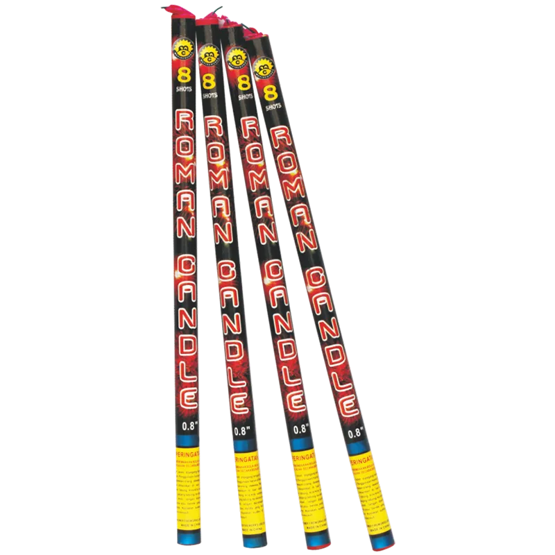 8 Ball knistern römische Kerzen MC715