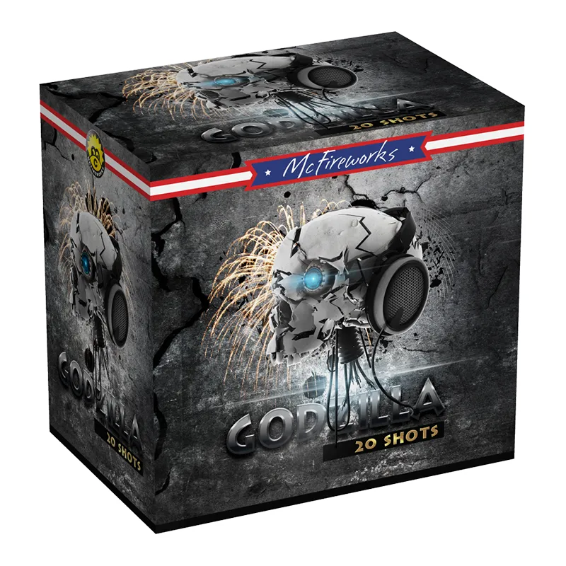 Godzilla 20 Schüsse Schimmel Kuchen ZF1008