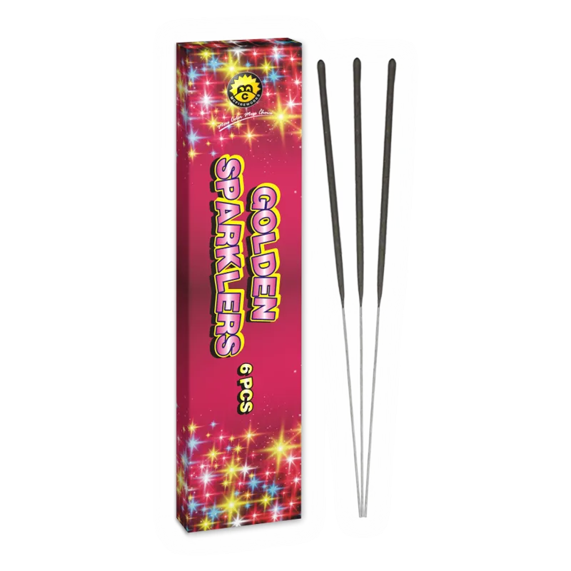 Nr. 12 Gold Metal Sparkler MC1302