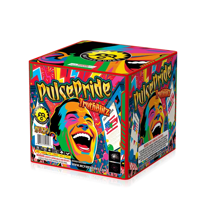 Pulsepride TruthBlitz 25 Schüsse 200g Kuchen -Sortiment MC229B