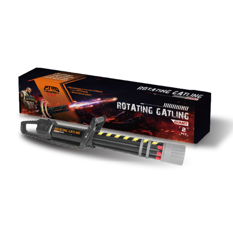 Drehende Gatling 375shots Roman Candle MC007 Bild