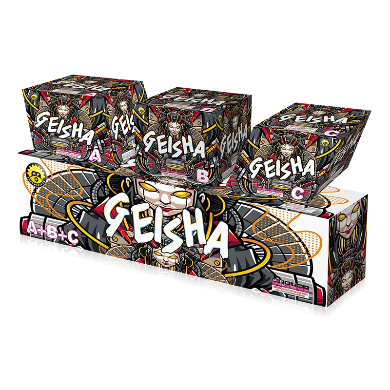 Geisha 25 Schüsse 500 g Kuchen -Sortiment MC583