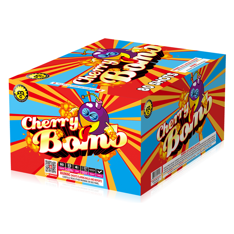 Kirschbombe 80 Schüsse 200G Kuchen MC112