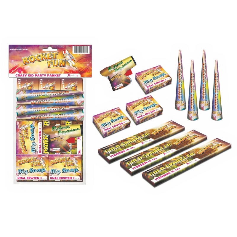 Crazy Kid Party Pack Sortiment F1 MC1505