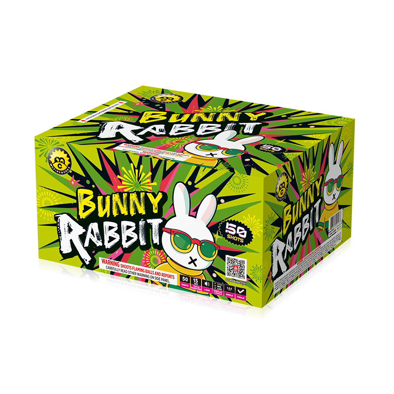 Bunny Rabbit 50 Schüsse 200G Kuchen MC113