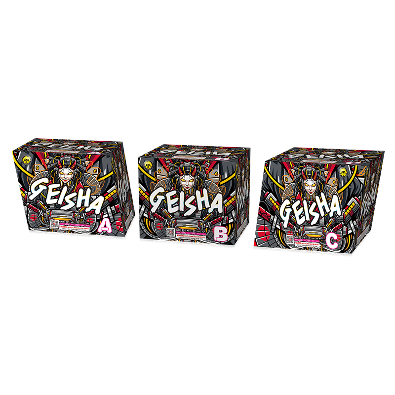 Geisha 25 Schüsse 500G Kuchen -Sortiment MC579