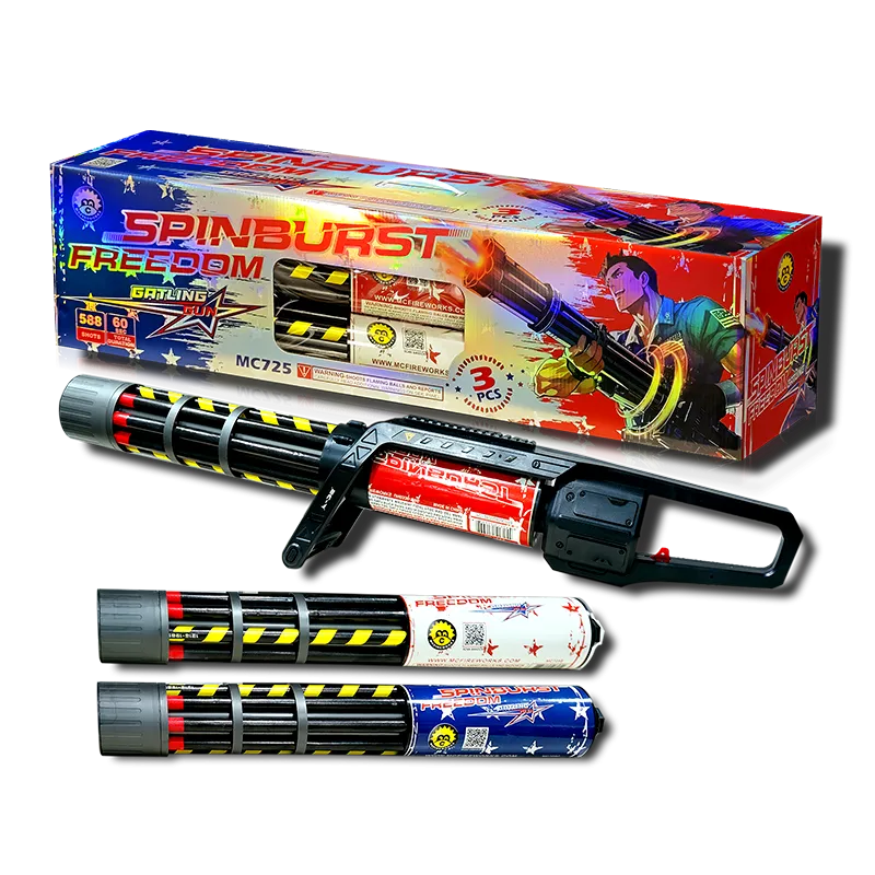 SpinBurst Freedom Roman Candle MC725