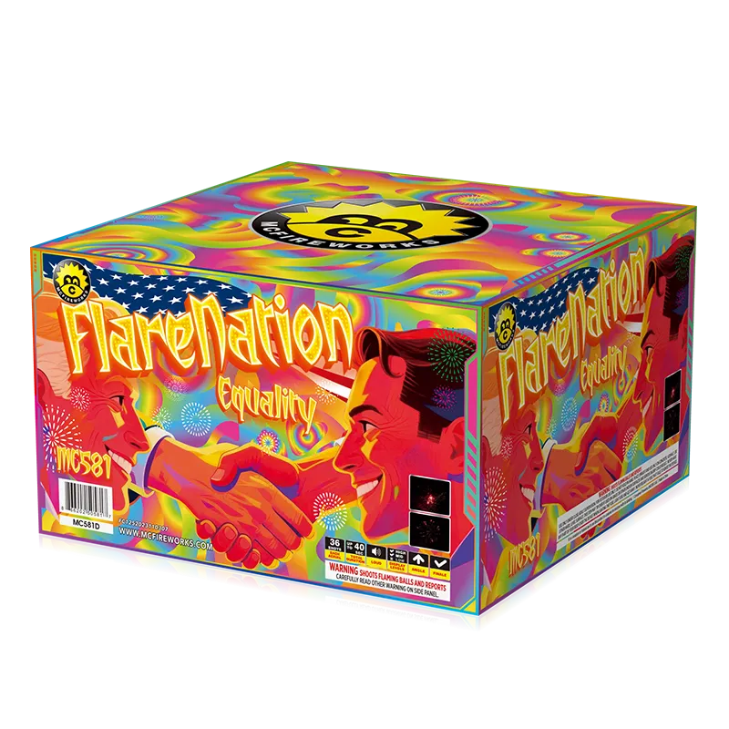 Flarenation Equality 36 Schüsse 500 g Kuchen -Sortiment MC581D